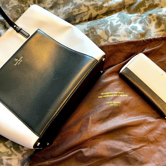 Large Kate Spade bag and wallet - Picture 1 of 7